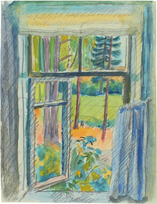 Тырса Николай Андреевич. Вид из окна